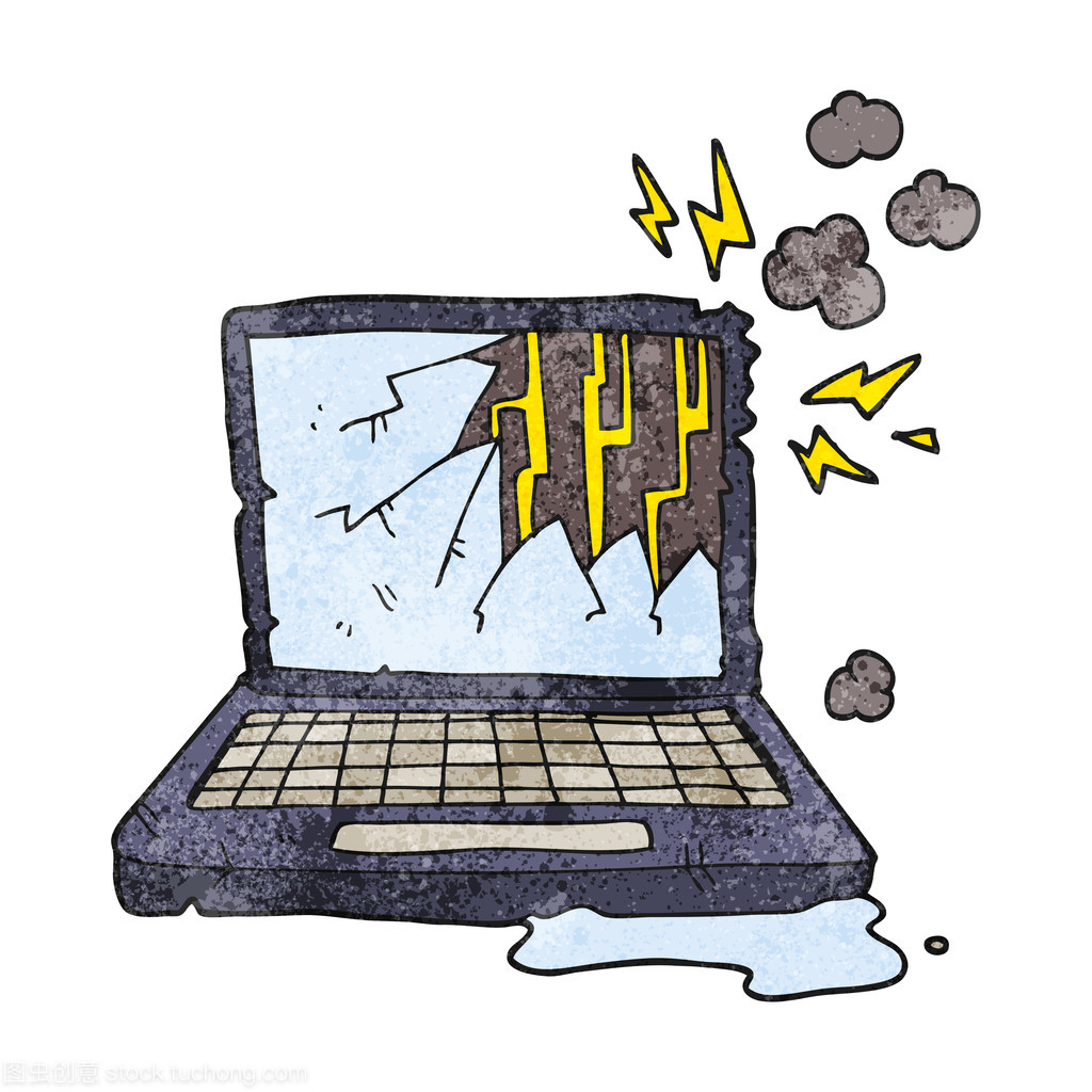 质感卡通坏掉的计算机 软件零售市场的新宠